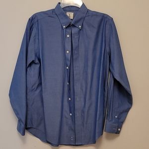Boys Lands End collared dress shirt
